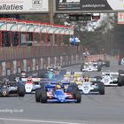 Masters F1 Race Start at Zolder