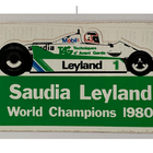 Sticker of the Day No.1: Saudia Williams Leyland, World Champions 1980