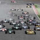 Masters FIA F1s at Silverstone