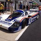 Photo of car in pits at Le Mans
