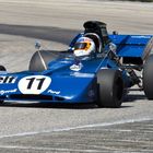 John Delane's evocative Tyrrell 002 will be on the grid