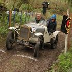 Don Skelton in action in his Austin 7