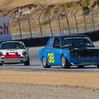 Troy Ermish (38) swept both 1966-1972 Trans-Am 2.5 Liter events on Sunday with a borrowed motor in his 1972 Datsun 510. (photo credit: Tim Hill)