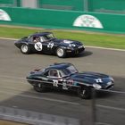 Jaguar E-Types at the Le Mans Classic