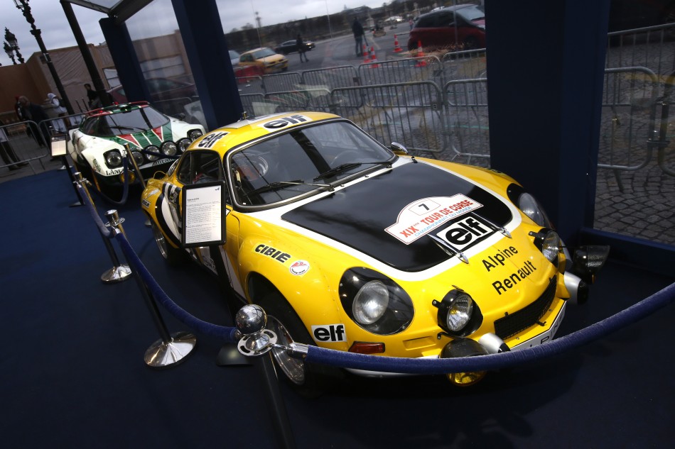 Rally Cars on Display in Paris