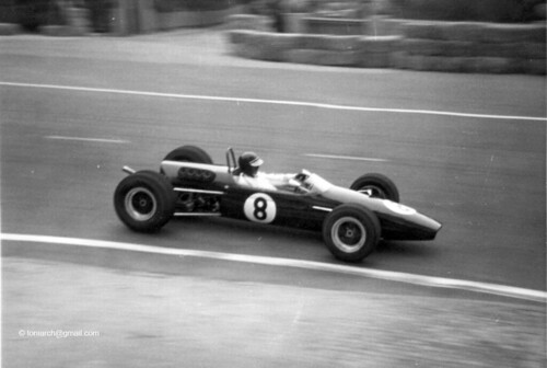 Rindt in his Brabham BT23 in Spain