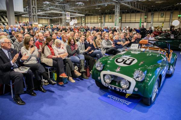 Triumph TR2 at Silverstone Auctions